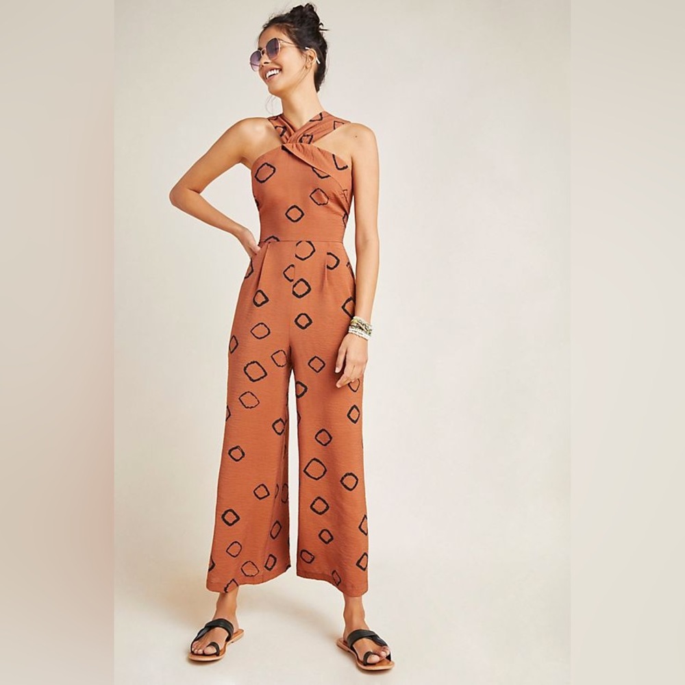 NWOT Anthropologie Faith Jumpsuit